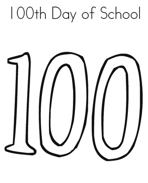 Material para o 100º Dia de Aula