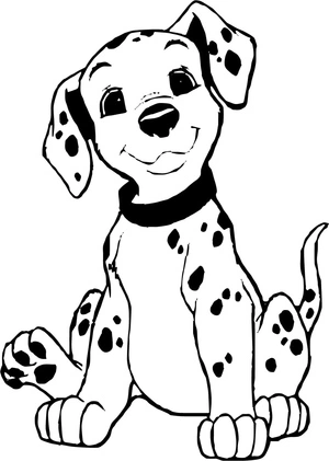 101 Dálmatas Coloring Page