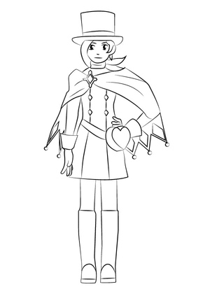 Trucy Wright de Ace Attorney