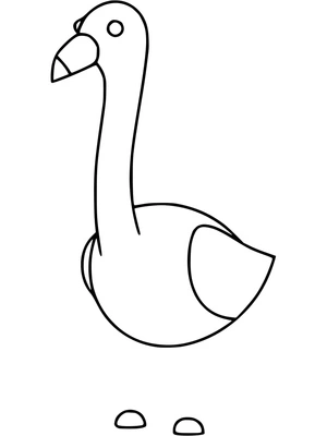 Página para Colorir Adoção de Cisne