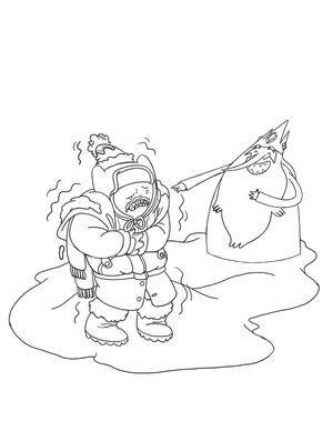 Rei Gelado e Finn Hora de Aventura