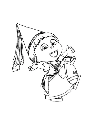 Página para Colorir Adorável Agnes Smith