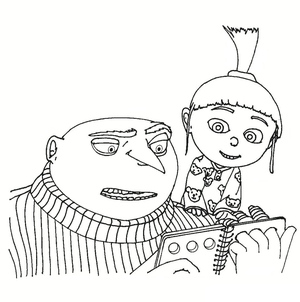 Gru e Agnes