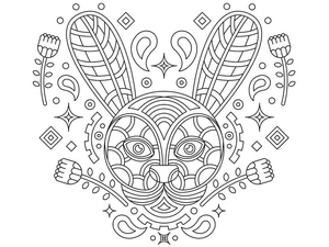 Máscara de Alebrijes