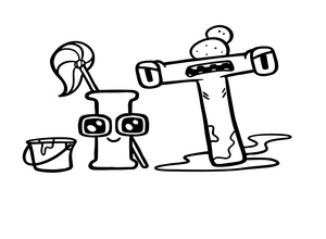 História das Letras L e T