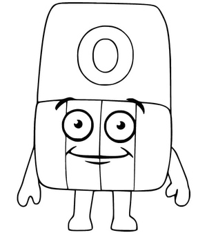 Letra O Alphablocks