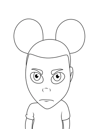 Página para Colorir Página para Colorir Amanda, a Aventureira