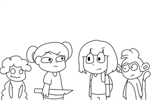 Personagens de Amanda, a Aventureira