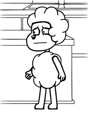 Wooly em Amanda the Adventurer
