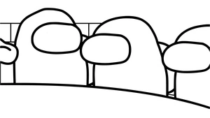 Página para Colorir Página para Colorir Among Us para Imprimir