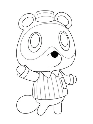 Página para Colorir Página para Colorir Amigos Animais
