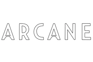 Letreiro Arcano, fácil página de colorir Arcano, imprimível grátis