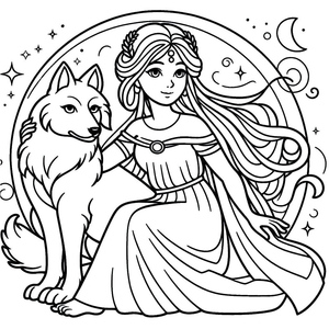 Artemis e o Lobo