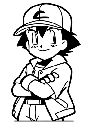 Adorável Ash Ketchum