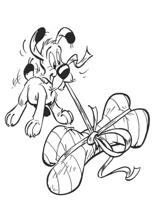 Dogmatix Descobre um Osso Gigante