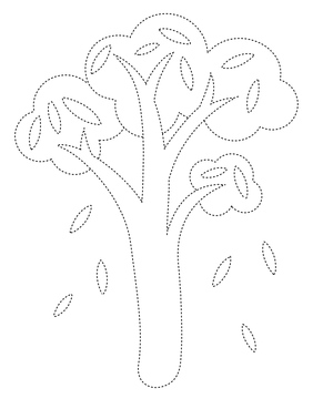 Desenhando uma Árvore de Outono