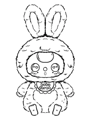 Página para Colorir Página para Colorir Grátis de Trigêmeos Bebês para Imprimir