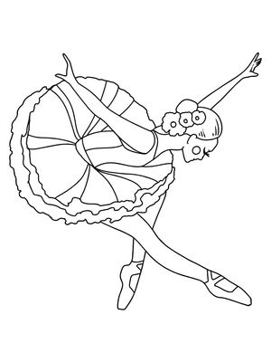 Uma princesa dançante
