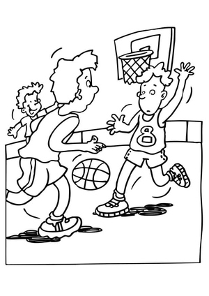 Um Jogo de Basquete