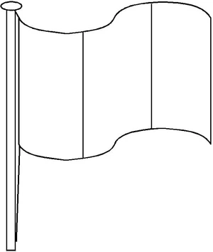 Página para Colorir Bandeira da Bélgica