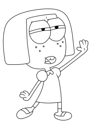 Página para Colorir Tilly a Boba
