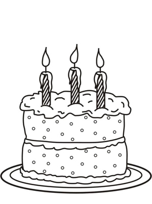 Um Bolo de Aniversário