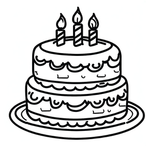 Bolo de Aniversário Gigante
