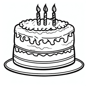 Imagem do Bolo de Aniversário