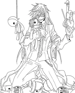 Página para Colorir Grelle Sutcliff Selvagem