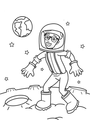 Blippi, o Astronauta