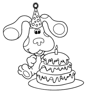 Bolo de Aniversário Azul