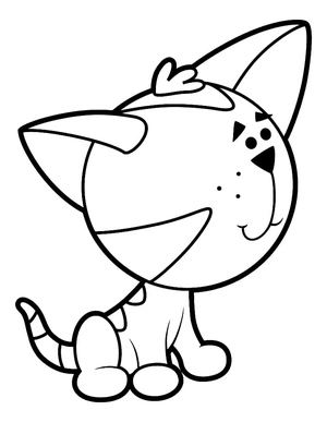 Página para Colorir Periwinkle de Blue's Clues