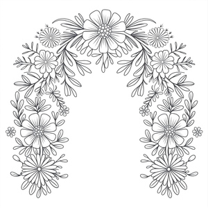 Arco Boho Floral