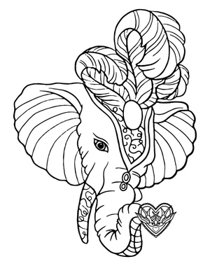 Elefante Hippie