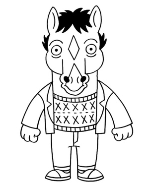 Mini BoJack Horseman