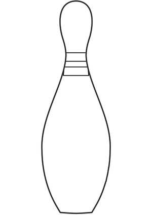 Alfinete para Boliche