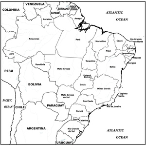 Mapa do Brasil