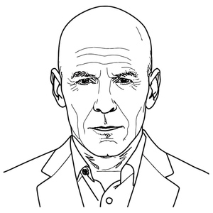 Página para Colorir do Bruce Willis