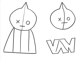 Página para Colorir Van do BT21