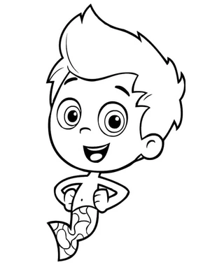 Página para Colorir Gilbert Encantador