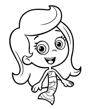 Página para Colorir Molly Encantadora