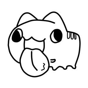 Página para Colorir Página para Colorir com Bugcat Capoo Fora dos Limites