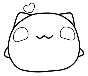 Página para Colorir de Bugcat Capoo