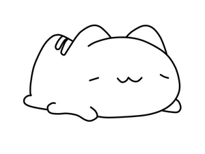 Página para Colorir Imprimir Bugcat Capoo