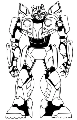 Página para Colorir Magnífico Zangão