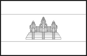Bandeira do Camboja