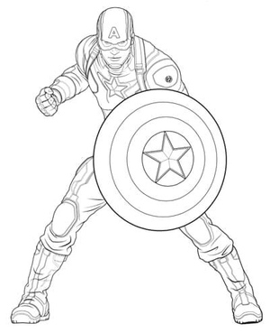 Capitão América em Batalha