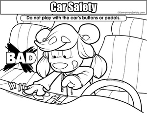 Segurança no Carro - Não Toque nos Botões