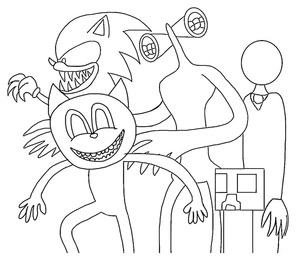 Página para Colorir Desenho Animado de Gato 6