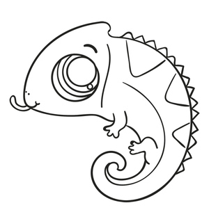 Camaleão Fofo